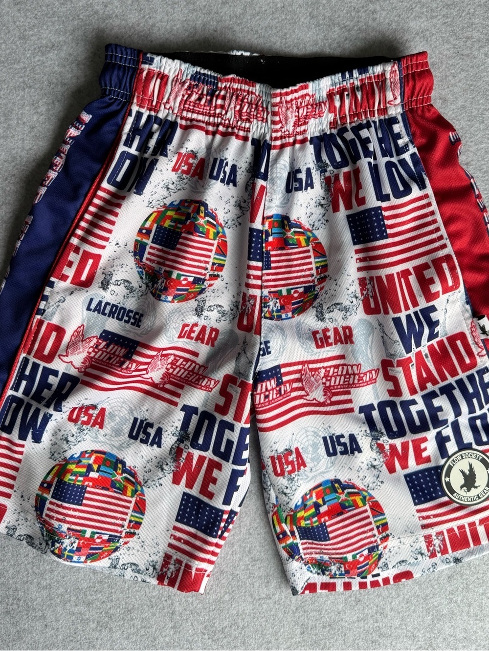 Flow Society Boys United We Flow Attack Short Size M